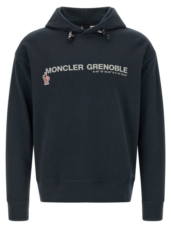 moncler grenoble logo hoodie MONCLER GRENOBLE Logo Hoodie
