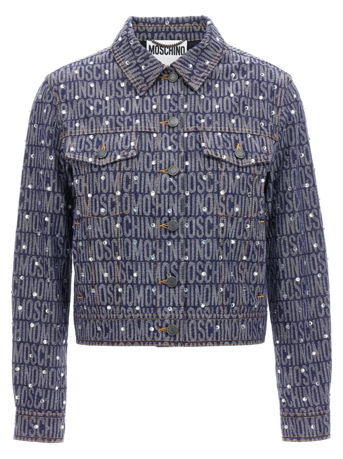 moschino 'logo' jacket Moschino 'Logo' Jacket