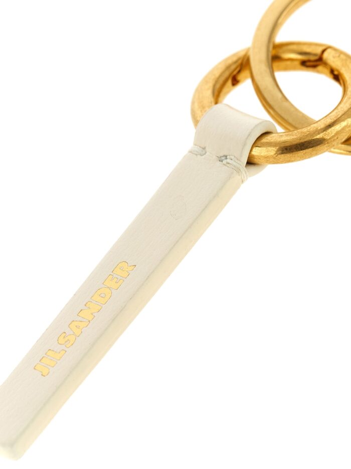 JIL SANDER Logo Keyring