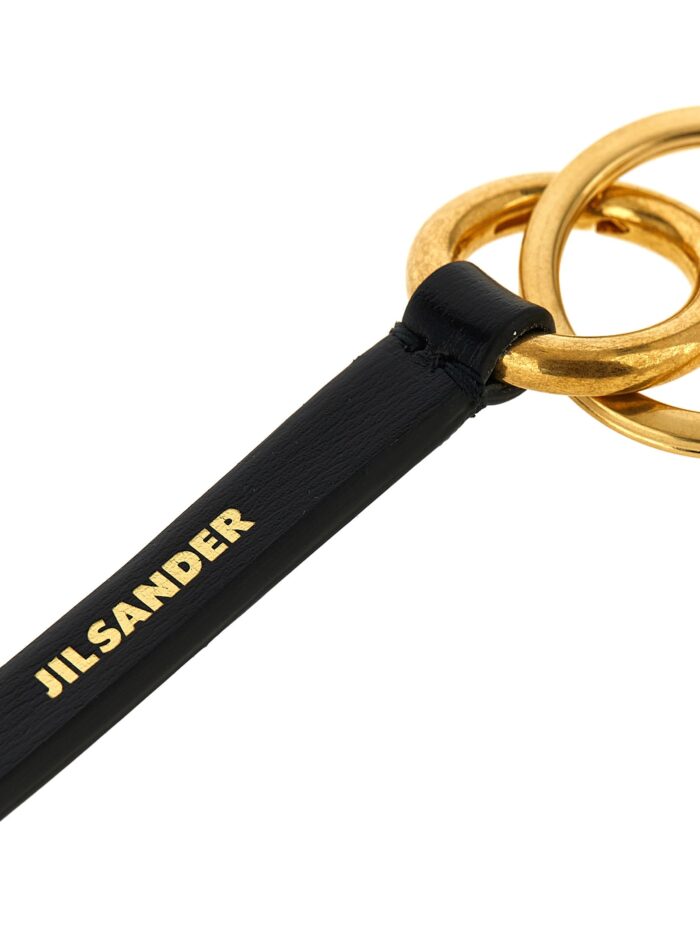 JIL SANDER Logo Keyring