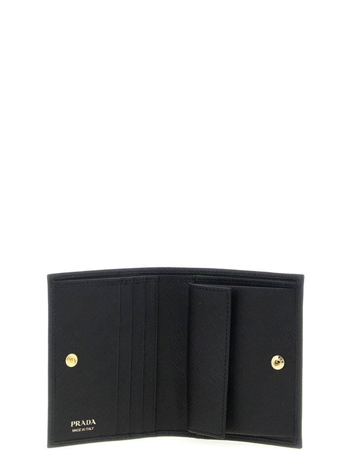 PRADA Logo Leather Wallet