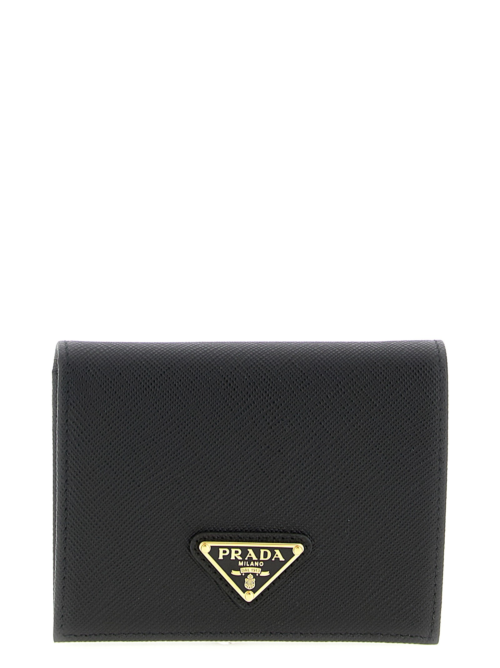 PRADA Logo Leather Wallet