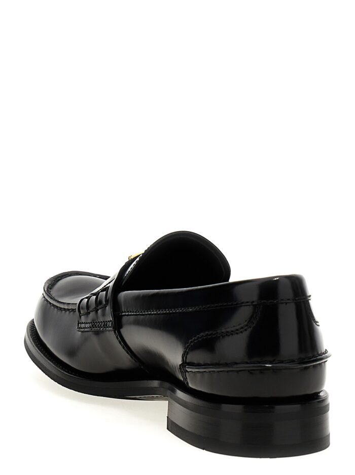 PRADA Logo Loafers
