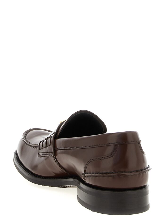 PRADA Logo Loafers