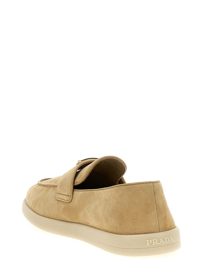 PRADA Logo Loafers
