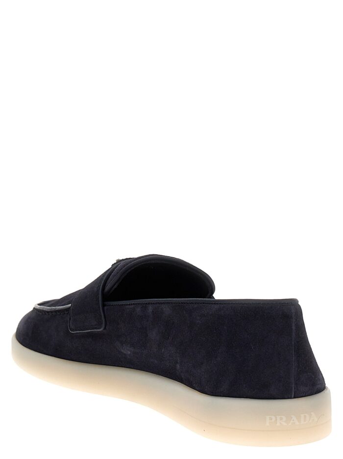 PRADA Logo Loafers