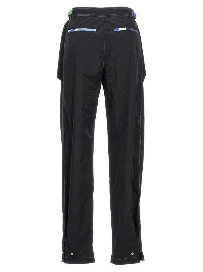 EMILIO PUCCI Logo Nylon Pants