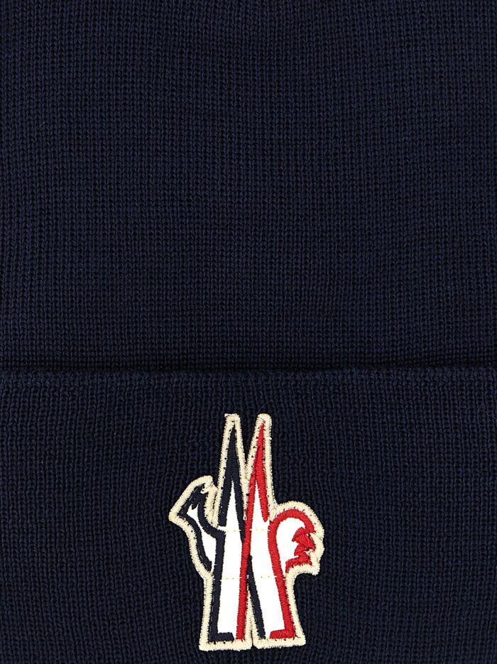 MONCLER GRENOBLE Logo Patch Beanie