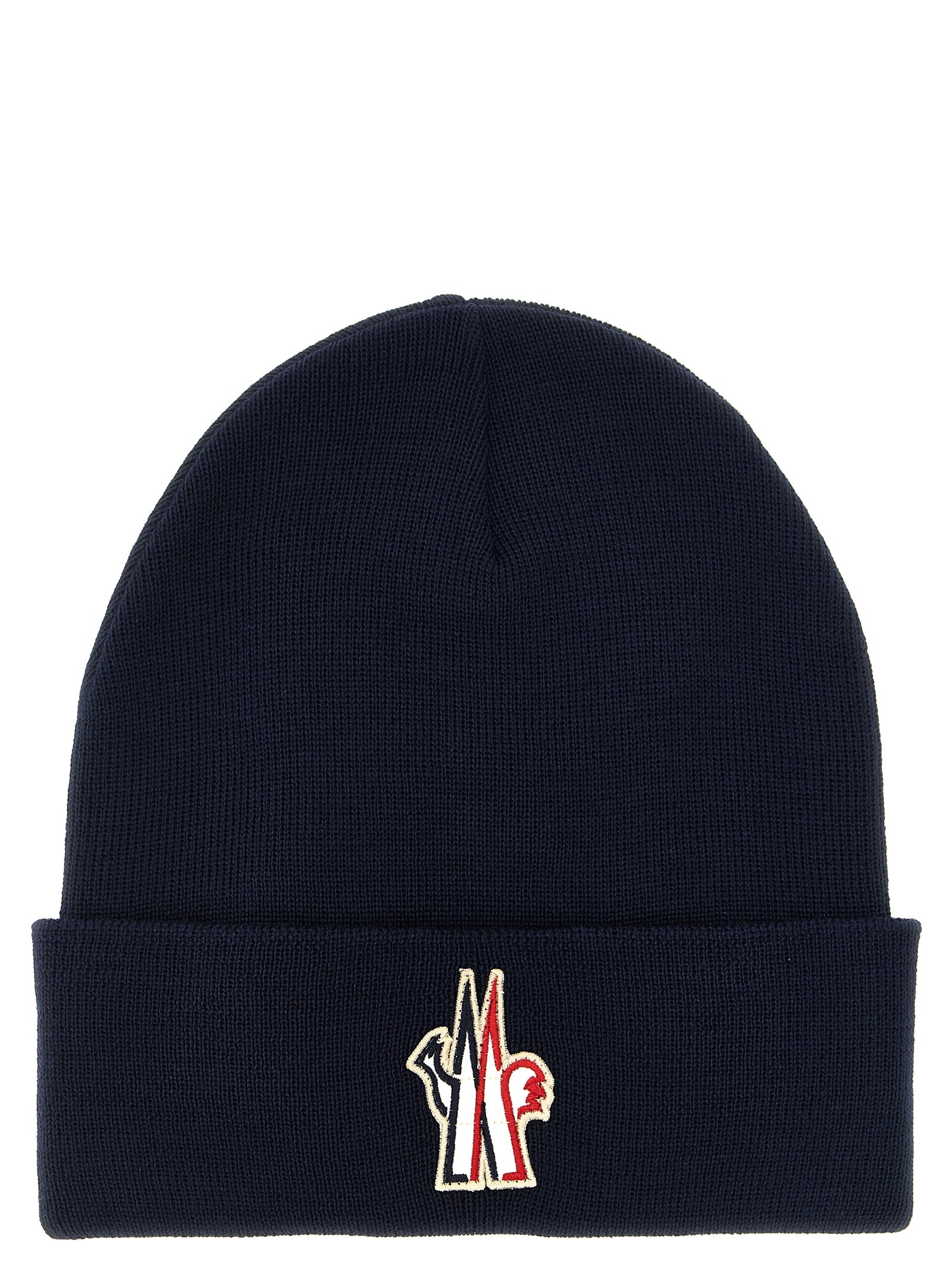 MONCLER GRENOBLE Logo Patch Beanie