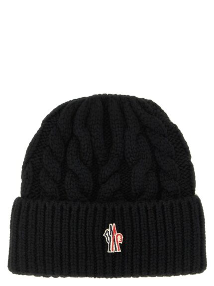 MONCLER GRENOBLE Logo Patch Beanie