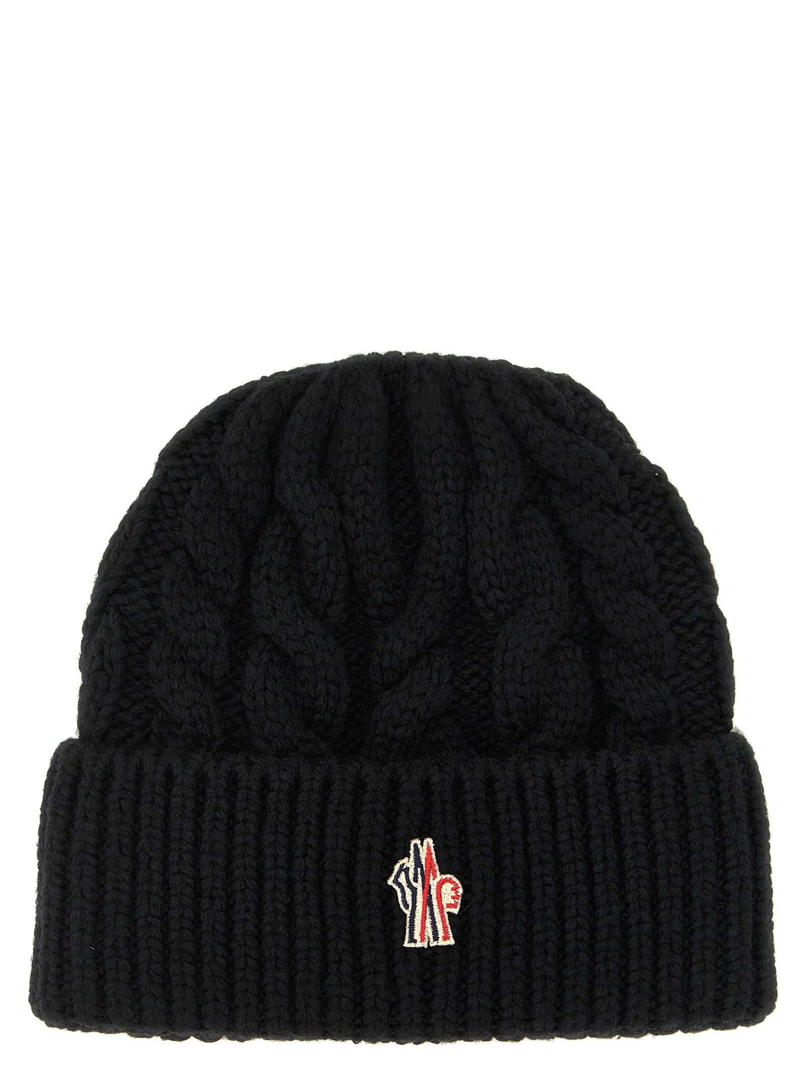 MONCLER GRENOBLE Logo Patch Beanie
