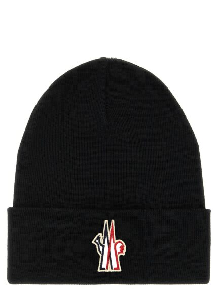 MONCLER GRENOBLE Logo Patch Beanie