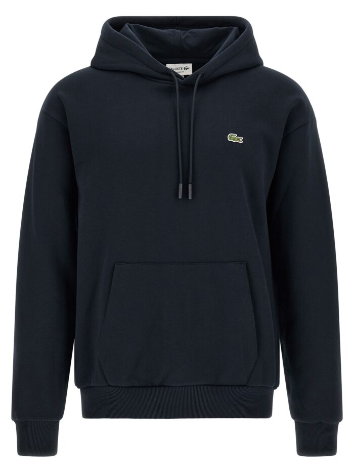 lacoste logo patch hoodie Lacoste Logo Patch Hoodie