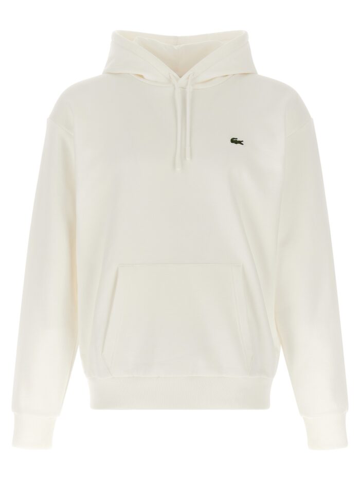 lacoste logo patch hoodie Lacoste Logo Patch Hoodie