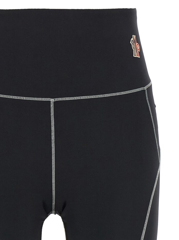 MONCLER GRENOBLE Logo Patch Leggings