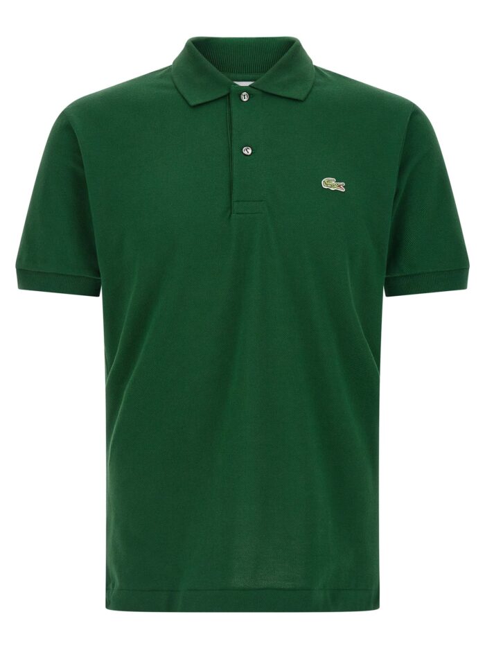 lacoste logo patch polo shirt Lacoste Logo Patch Polo Shirt