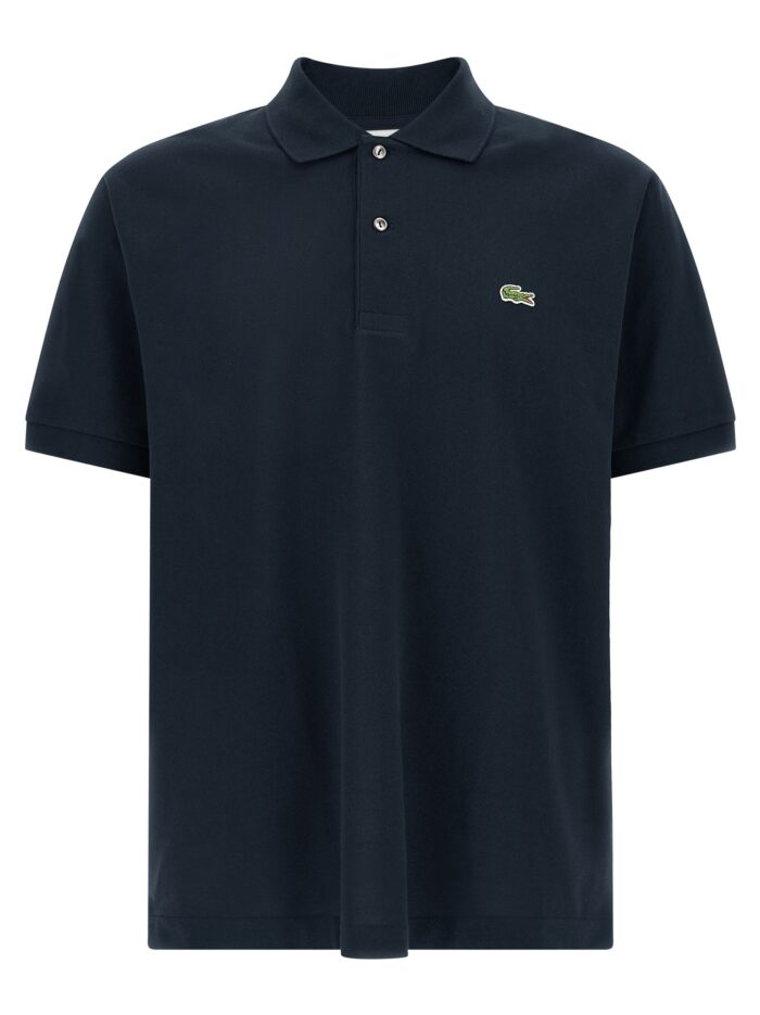 lacoste logo patch polo shirt Lacoste Logo Patch Polo Shirt