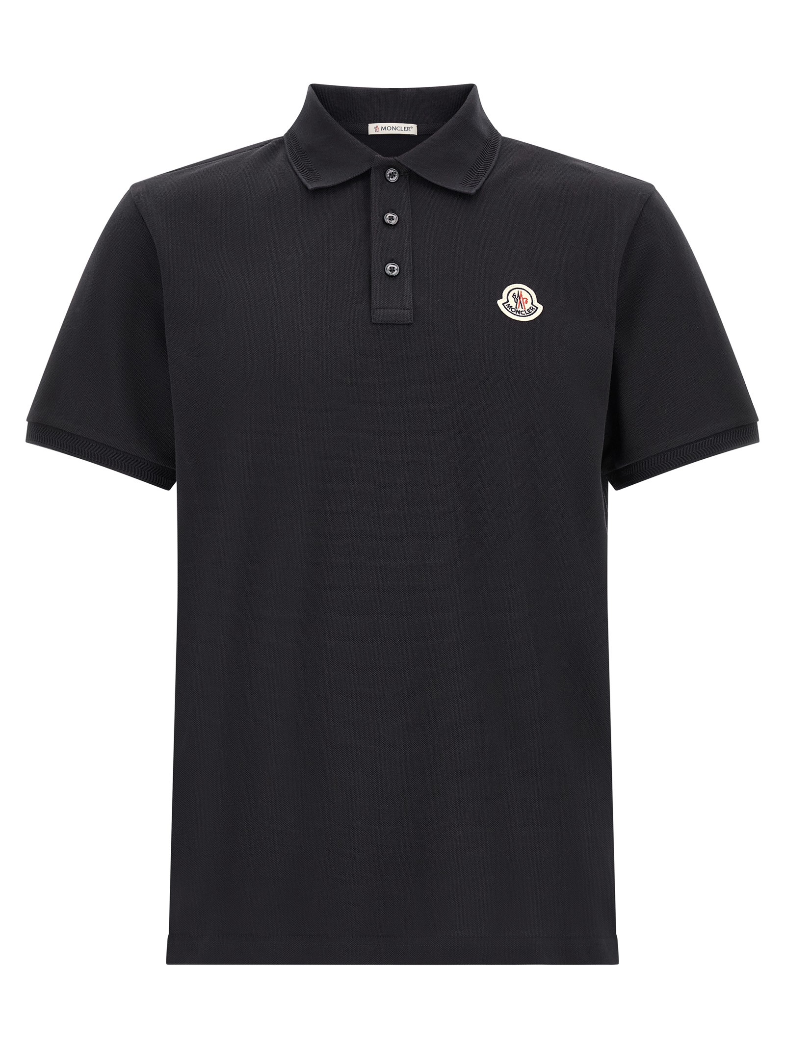 Moncler Logo Patch Polo Shirt