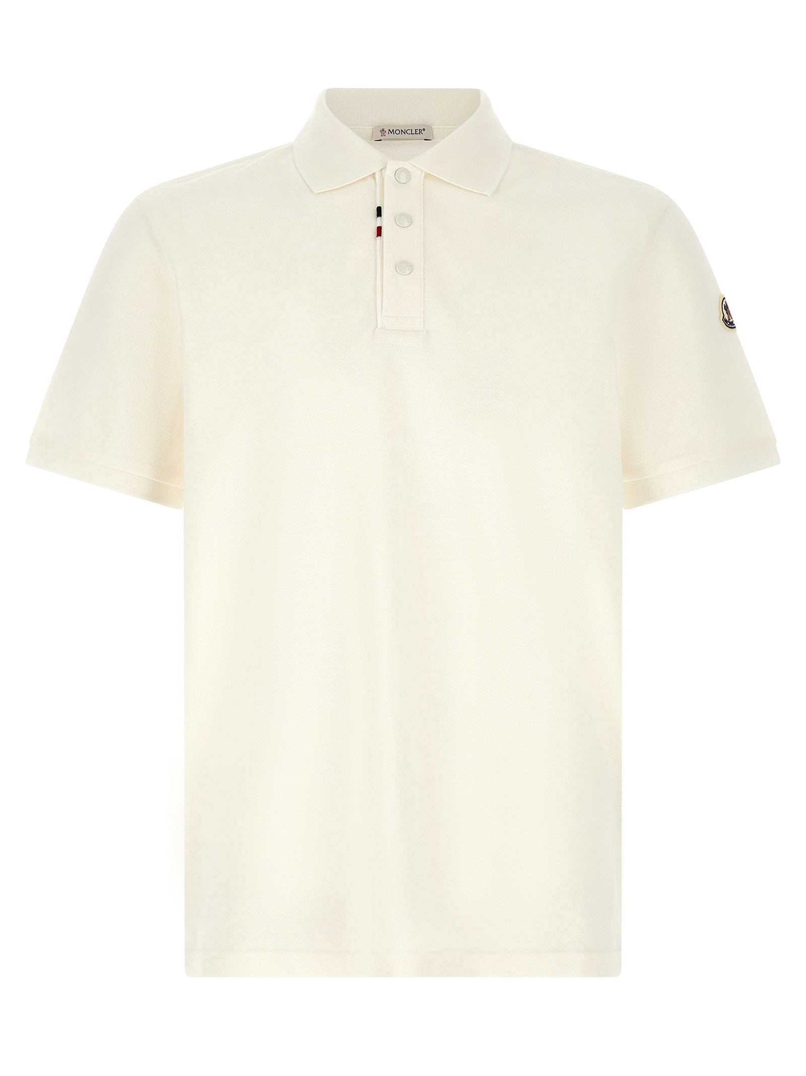 Moncler Cotton Pique Polo Shirt