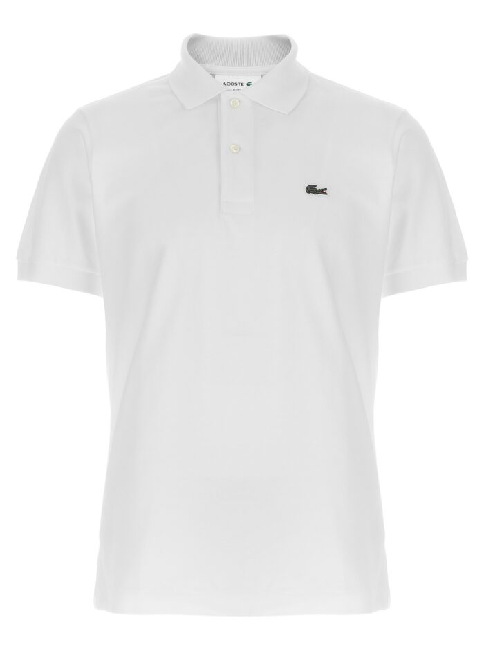 lacoste logo patch polo shirt Lacoste Logo Patch Polo Shirt