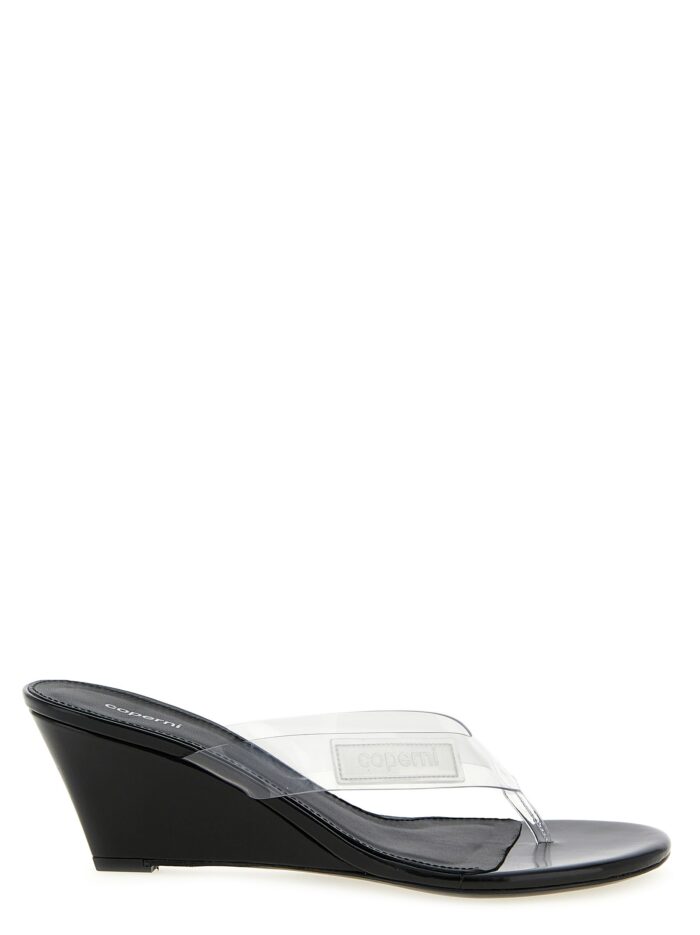 coperni logo patch sandals COPERNI Logo Patch Sandals