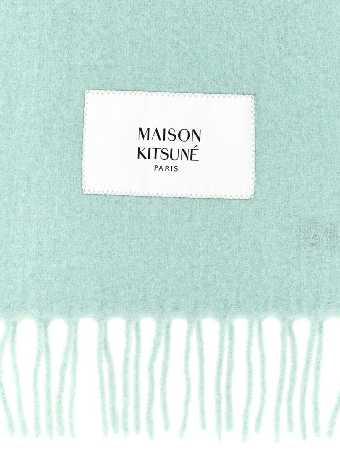 Maison Kitsune Logo Patch Scarf