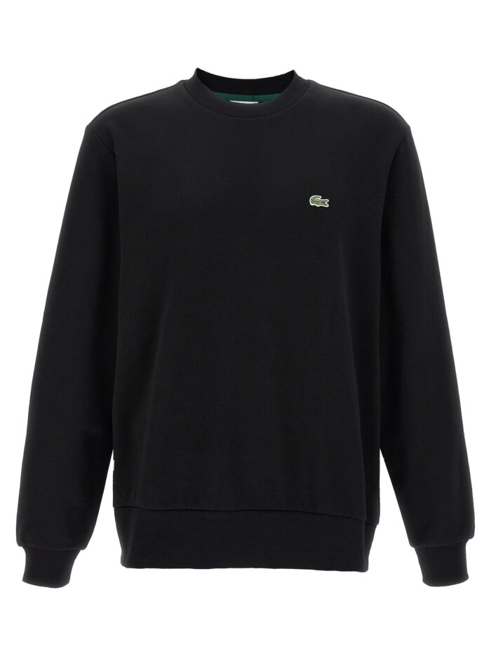 lacoste logo patch sweatshirt Lacoste Logo Patch Sweatshirt