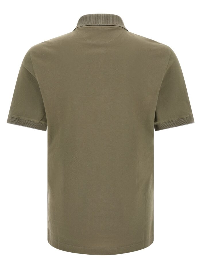 Brunello Cucinelli Logo Piqué Polo Shirt