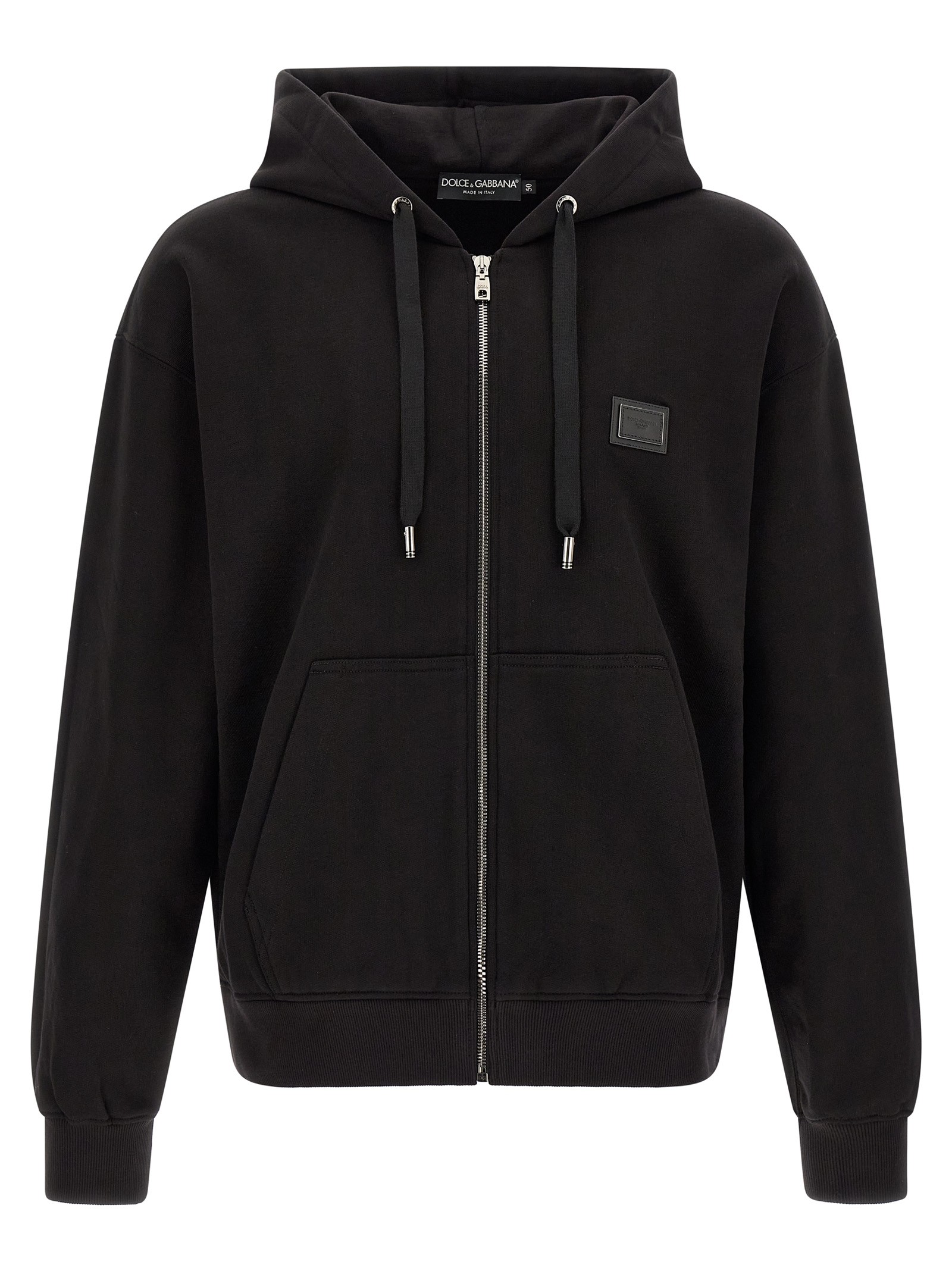 Dolce & Gabbana Logo Plaque Hoodie