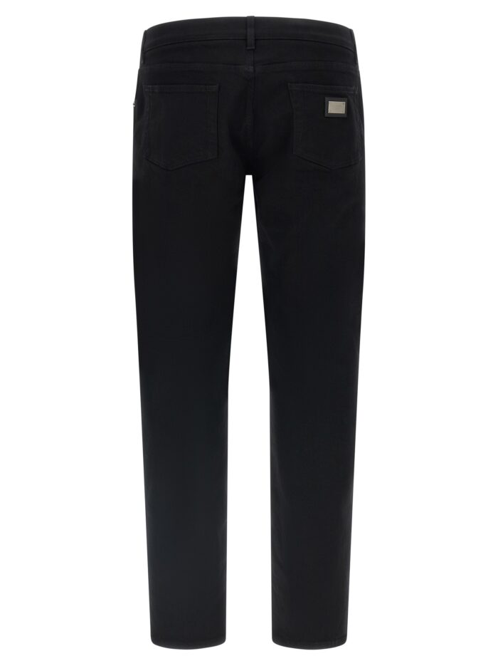 Dolce & Gabbana Logo Plaque Jeans