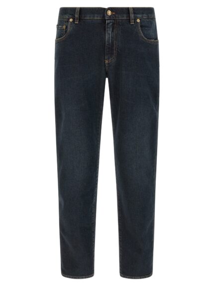 Dolce & Gabbana Logo Plaque Jeans