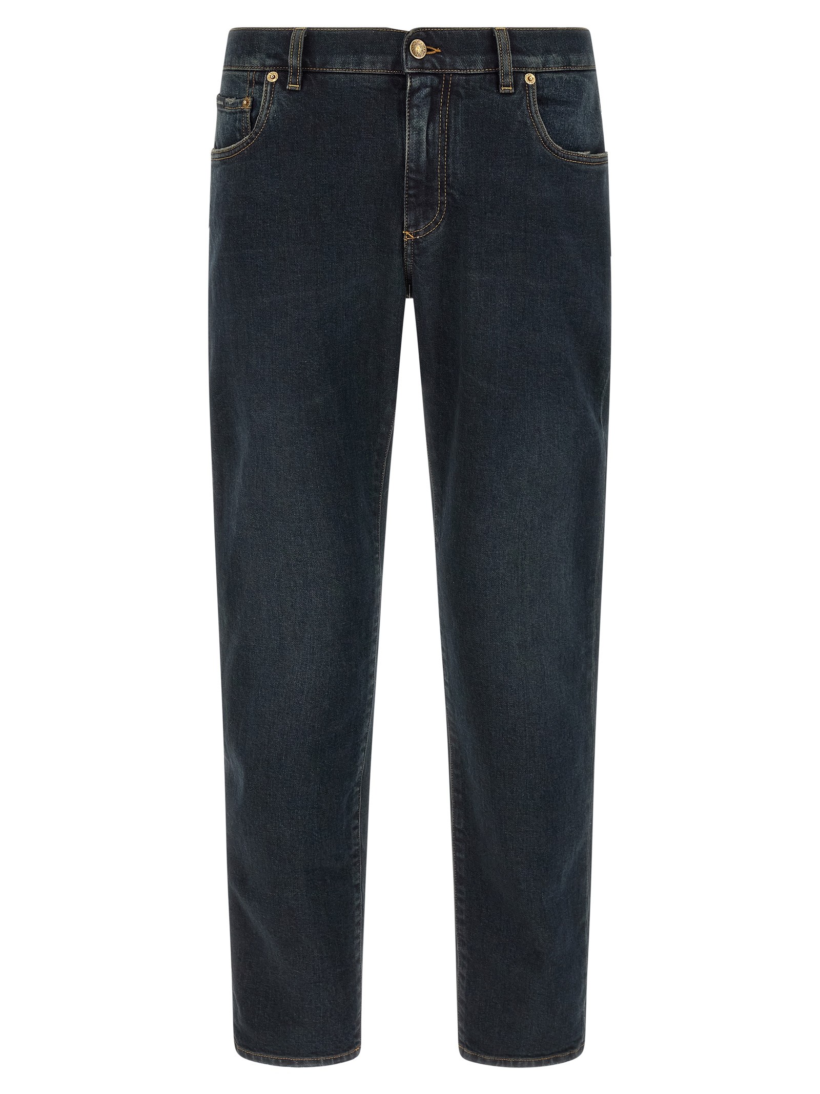Dolce & Gabbana Logo Plaque Jeans