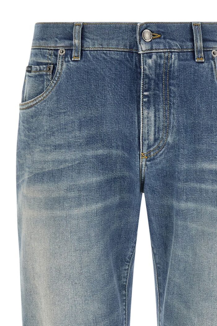 Dolce & Gabbana Logo Plaque Jeans