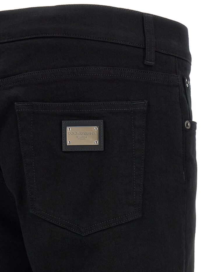 Dolce & Gabbana Logo Plaque Jeans