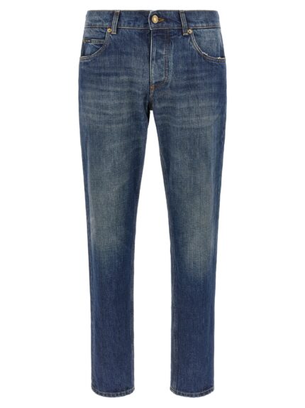 Dolce & Gabbana Logo Plaque Jeans