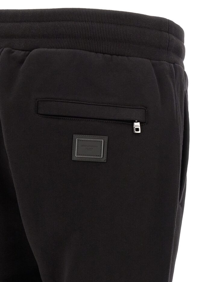 Dolce & Gabbana Logo Plaque Joggers
