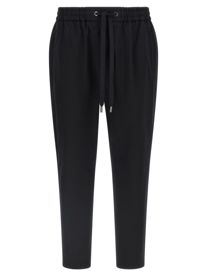 dolce & gabbana logo plaque pants Dolce & Gabbana Logo Plaque Pants