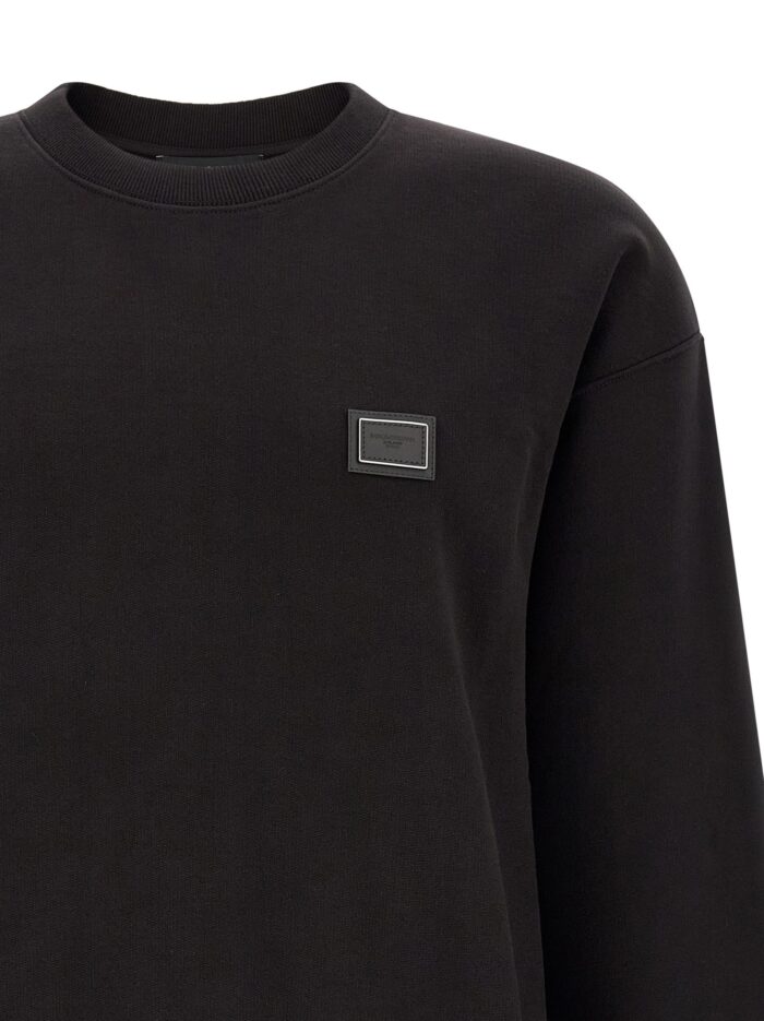 Dolce & Gabbana Logo Plaque Sweatshirt