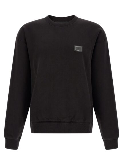 Dolce & Gabbana Logo Plaque Sweatshirt