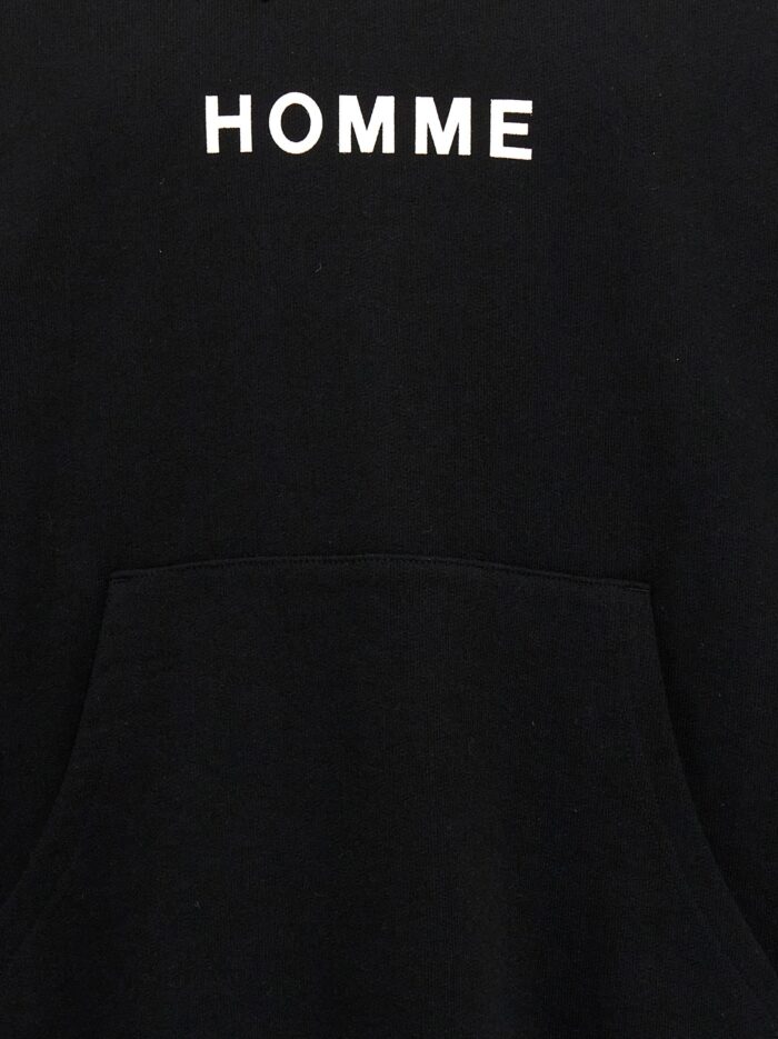 COMME DES GAR?ONS HOMME Logo Print Hoodie