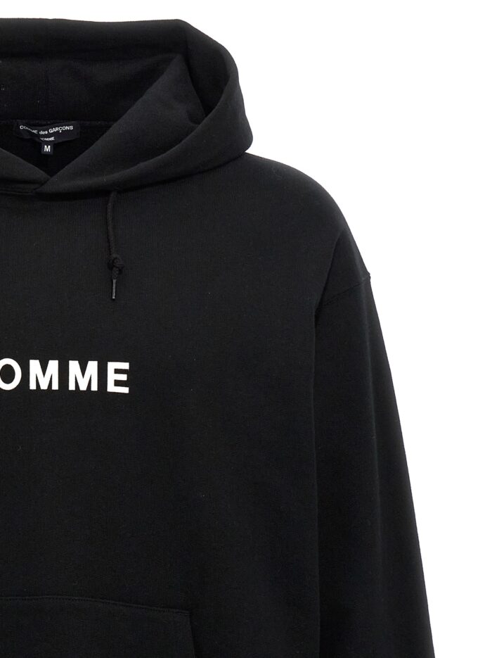COMME DES GAR?ONS HOMME Logo Print Hoodie