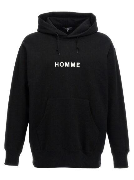 COMME DES GAR?ONS HOMME Logo Print Hoodie