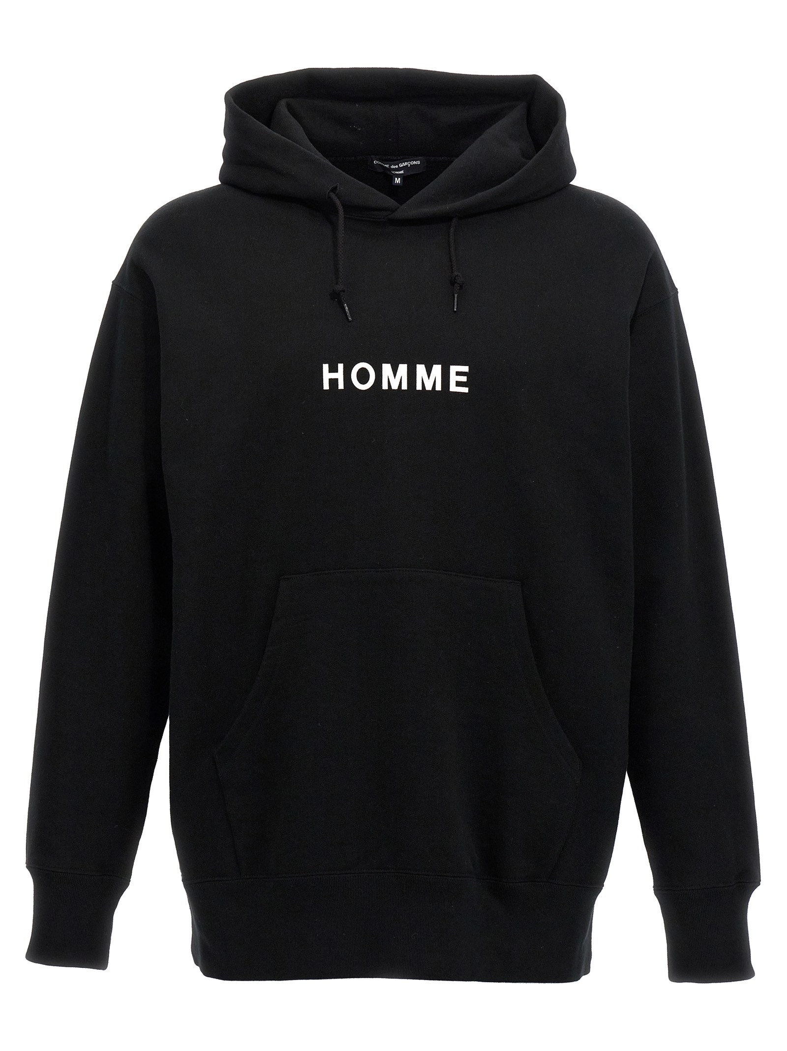 COMME DES GAR?ONS HOMME Logo Print Hoodie