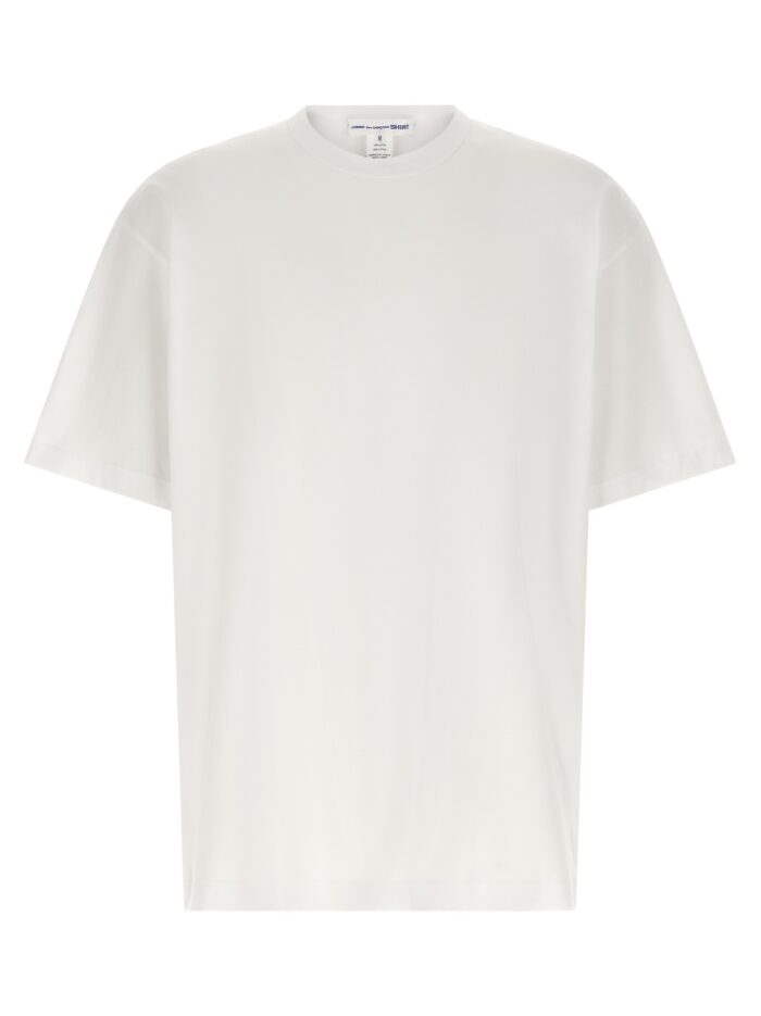 comme des garcons shirt logo print t shirt COMME DES GARCONS SHIRT Logo Print T-shirt