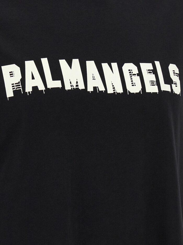 Palm Angels Logo Print T-shirt