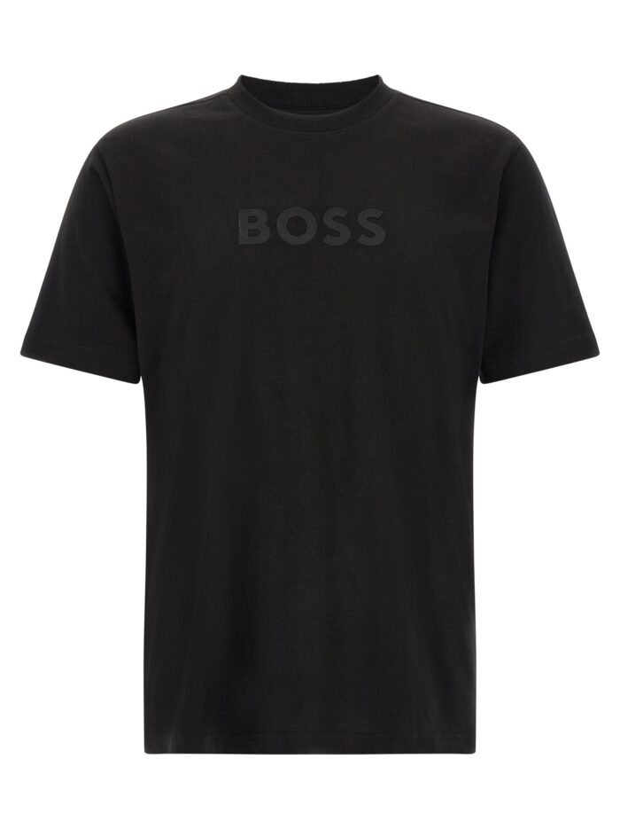 hugo boss logo print t shirt HUGO BOSS Logo Print T-shirt