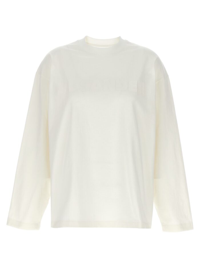jil sander logo print t shirt JIL SANDER Logo Print T-shirt