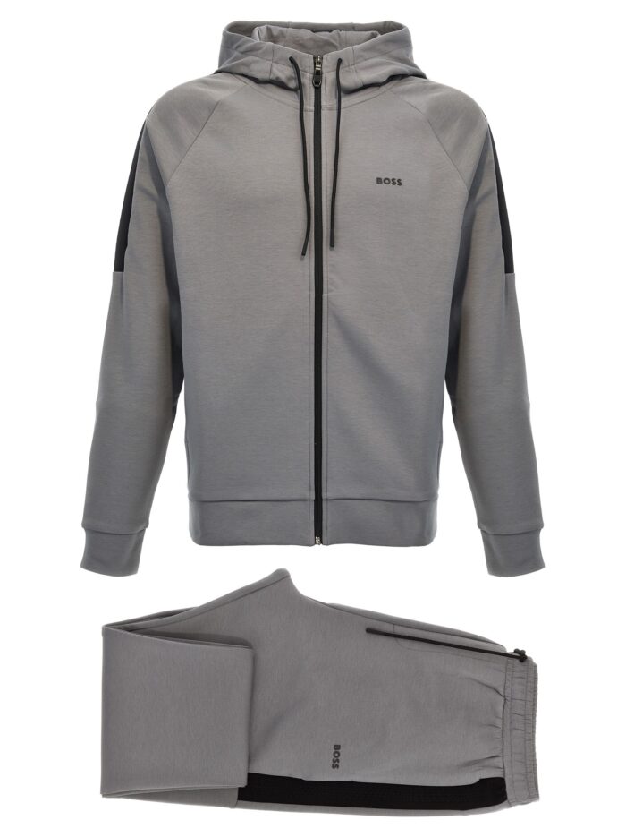 hugo boss logo print tracksuit HUGO BOSS Logo Print Tracksuit