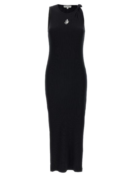 J.W.ANDERSON Logo Ribbed Dress