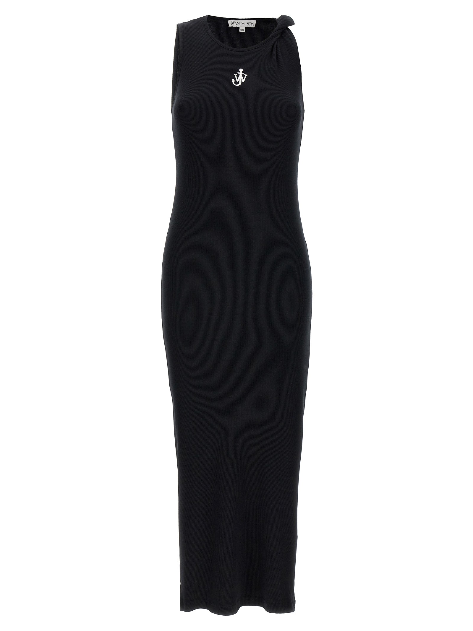 J.W.ANDERSON Logo Ribbed Dress